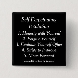 Selbst, der Evolution, die fünf Schlüssel verewigt Button