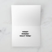 **SELBST DIE NAUGHTY VERDIENEN ETWAS SCHÖNES** KARTE (Innenseite)