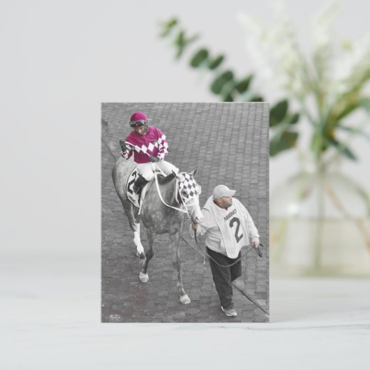 Selbst Donner Postkarte (Stehend Vorderseite)