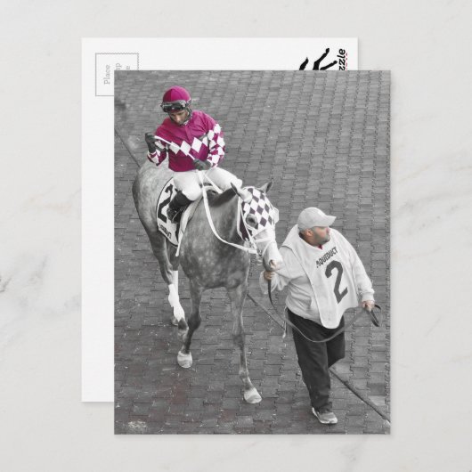 Selbst Donner Postkarte (Vorne/Hinten)