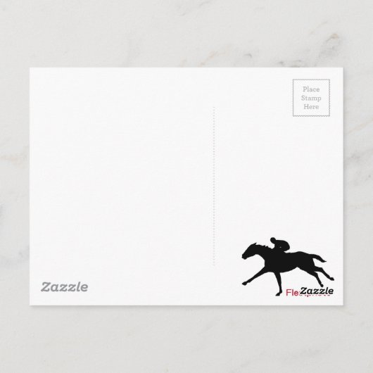 Selbst Donner Postkarte (Rückseite)