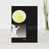 Selbst ein Geist braucht Freundschaftskarte Karte (Rückseite)