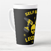 selbst erstellter Zuhause-T - Shirt Milchtasse (Linke Ecke)