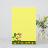 Selbst erzeugt briefpapier (Stehend Vorderseite)