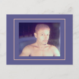 Selbst Foto in meinem 50. Lebensjahr von Mark Edwa Postkarte