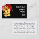 Selbst gemachte Plätzchen-Visitenkarte Visitenkarte (Vorne/Hinten)