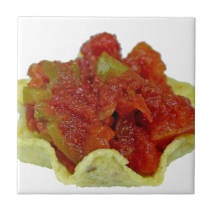 Selbst gemachte Salsa Fliese