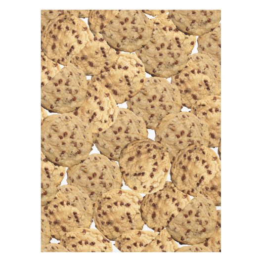 Selbst gemachte Schokoladensplitter-Plätzchen Tischdecke (Vorderseite)