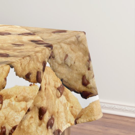 Selbst gemachte Schokoladensplitter-Plätzchen Tischdecke (Beispiel)