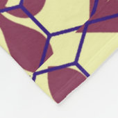 Selbst gemachte Steppdecke Fleecedecke (Ecke)