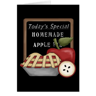 Selbst gemachter Apfelkuchen