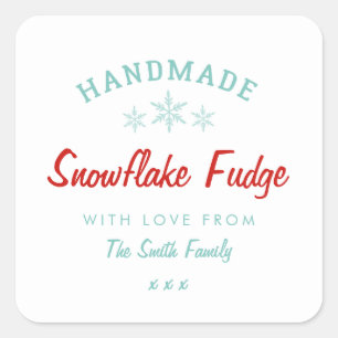 Selbst gemachter quadratischer aufkleber