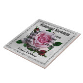 SELBST GEMACHTES HAPPINESS-TILE FLIESE (Seite)