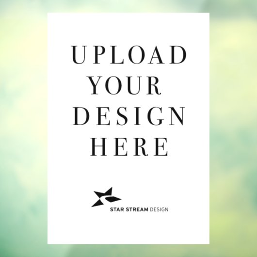 Selbst gestalten fensteraufkleber (Blatt 3)