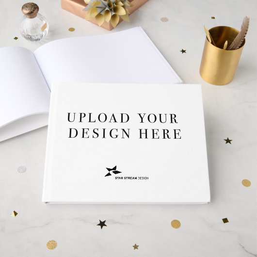 Selbst gestalten gästebuch (Vorderseite Offen)