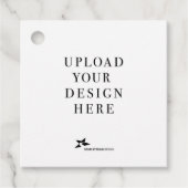 Selbst gestalten geschenkanhänger (Vorderseite)