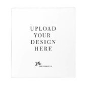 Selbst gestalten notizblock (Vorderseite)