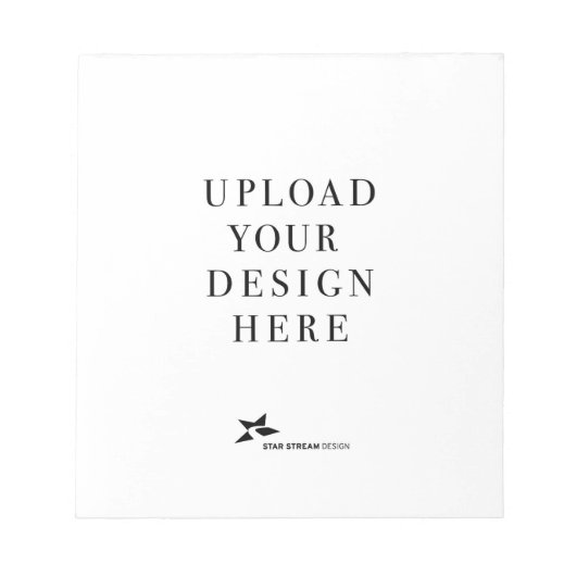 Selbst gestalten notizblock (Vorderseite)