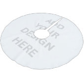 Selbst gestalten polyester weihnachtsbaumdecke (Schrägansicht)