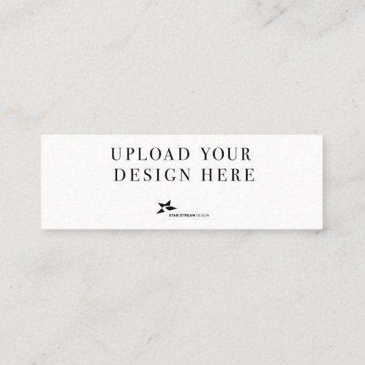 Selbst gestalten telefonnummerkarte (Rückseite)