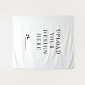 Selbst gestalten wandteppich (Vorderseite (Horizontal))