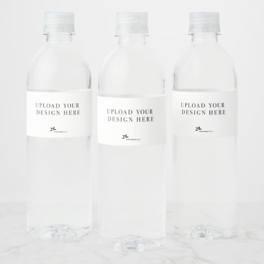 Selbst gestalten wasserflaschenetikett (Flaschen)