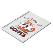 Selbst Hexen brauchen Kaffee Notizblock (Linke Seite)