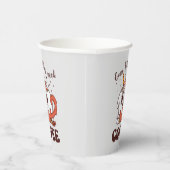Selbst Hexen brauchen Kaffee Pappbecher (Rechts)