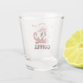 Selbst Hexen brauchen Kaffee Schnapsglas (Rückseite)