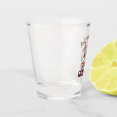 Selbst Hexen brauchen Kaffee Schnapsglas (Links)