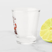 Selbst Hexen brauchen Kaffee Schnapsglas (Rechts)