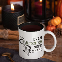 Selbst Hexen brauchen Kaffee