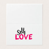 Selbst-Liebe (Außenseite Aufgefaltet)