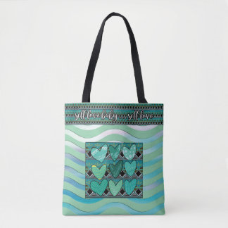 SELBST LIEBE BABY... SELBSTSTÄNDIGE LIEBE TOTE BAG TASCHE