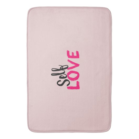 Selbst-Liebe Badematte (Vorderseite Vertikal)