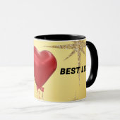 Selbst Liebe - Beste Liebe Tasse (VorderseiteRechts)
