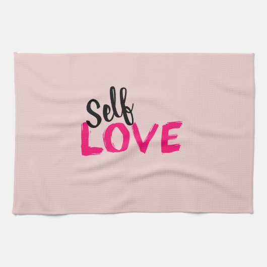 Selbst-Liebe Geschirrtuch (Horizontal)