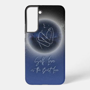 Selbst Liebe ist die beste Liebe: Navy Ombre Galax Samsung Galaxy Hülle