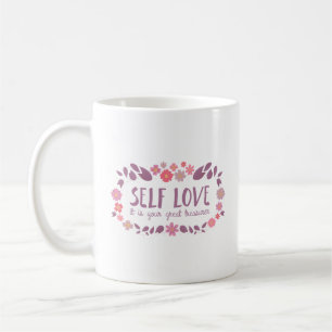 Selbst Liebe ist es Ihr großer Schatzmeister Kaffeetasse