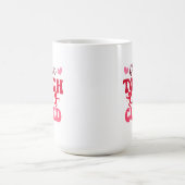 Selbst Liebe lustig Touch mir kein Cupid Valentin Kaffeetasse (Mittel)