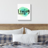 Selbst-Liebe positive Visionen Redewendungen für S Leinwanddruck (Insitu (Schlafzimmer))