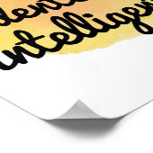 Selbst-Liebe positive Vivien Bestätigungen für Sel Poster (Ecke)