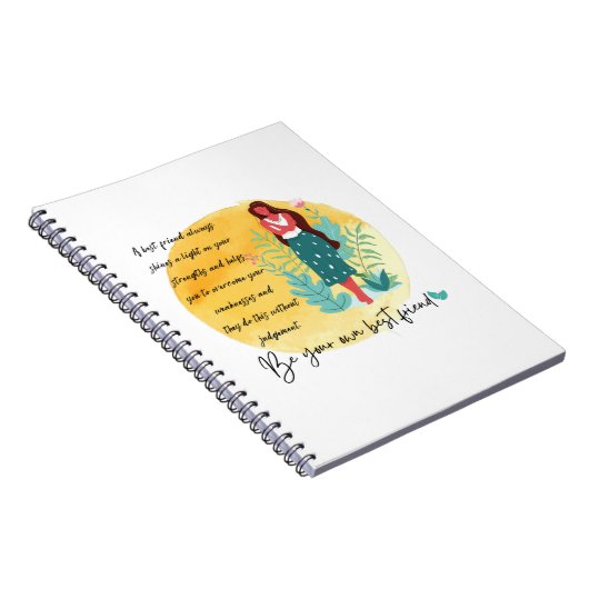 Selbst Liebe sei nett zu dir selbst, deine eigene Notizblock (Rechte Seite)