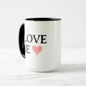 SELBST//LIEBE TASSE (Vorderseite Links)