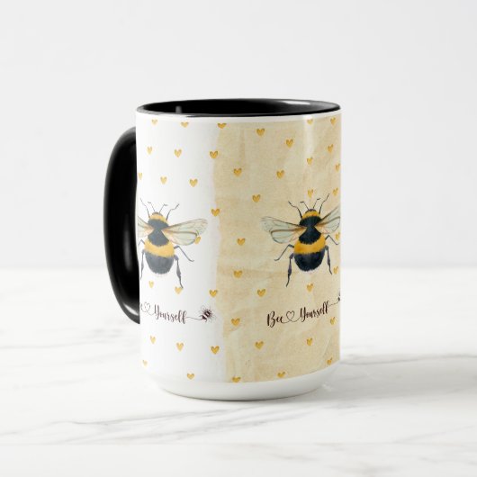 "Selbst-Liebe" Tasse (Vorderseite Links)