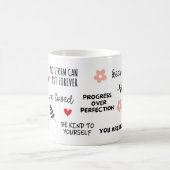 Selbst-Liebe und Inspiration-Tasse Kaffeetasse (Mittel)
