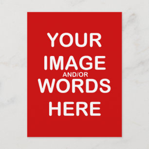 SELBST MACHEN - Postkarte / Einladung / UAWG