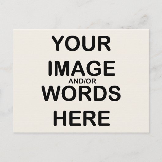 SELBST MACHEN - Postkarte / Einladung / UAWG (Vorderseite)