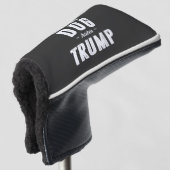 Selbst mein Hund hasst Trump Anti-Spaß Golf Headcover (3/4 Vorderseite)