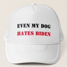 SELBST MEIN HUND HAT BIDEN T - Shirt Truckerkappe